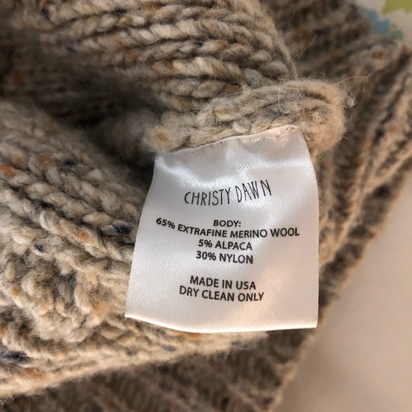 SOLD Christy Dawn The Frannie Sweater Oatcake - Picture 8 of 8